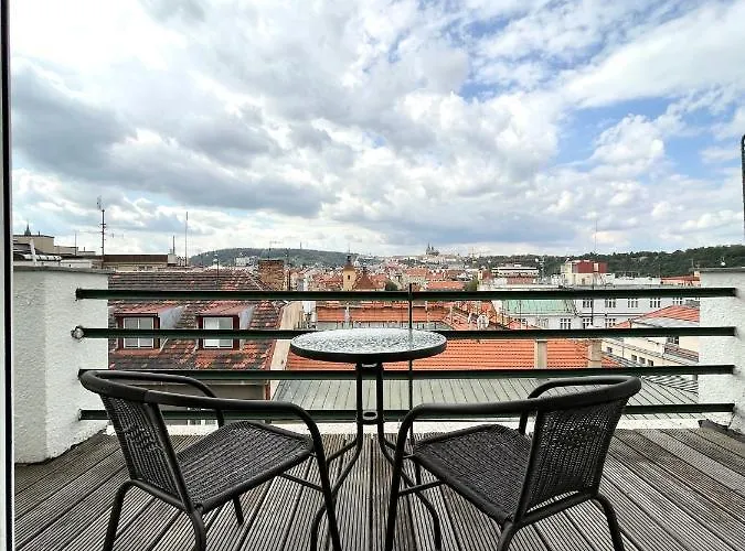 Hradební 10 - Terrace Apartments in the Old Town
